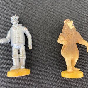 Loew's MGM Turner Presents 1987 Wizard of Oz 3.75 inch Figure Tin Man and Lion